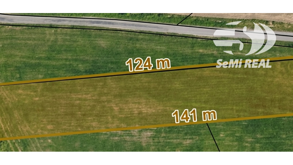 Na predaj slnečný pozemok s veľkým potenciálom (2555 m²) – Stožok