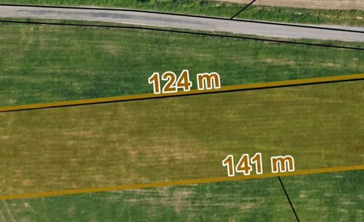 Na predaj slnečný pozemok s veľkým potenciálom (2555 m²) – Stožok - fotografia 6